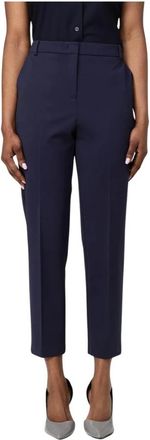 Pinko Tailored Broeken - Dames - Vrijetijds broeken - Blauw - M - Broeken