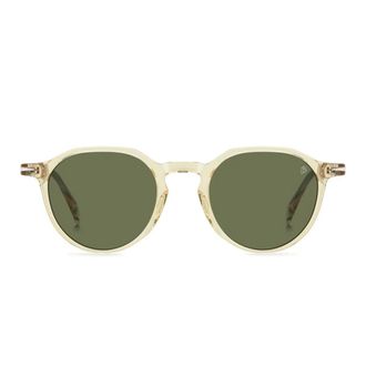 David Beckham Sunglasses Db 1217/S 40 Gqt Yellow/Green Men