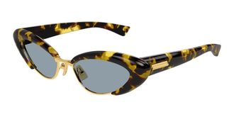 Bottega Veneta BV1387S 002 Womens Sunglasses Tortoiseshell Size 54