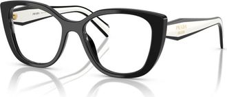 Prada Glasses, female, Black, Size: 53 MM Eyewear Frames Sunglasses