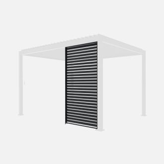 Sweeek 130cm Persianas De Aluminio Para P&eacute;rgola Triomphe
