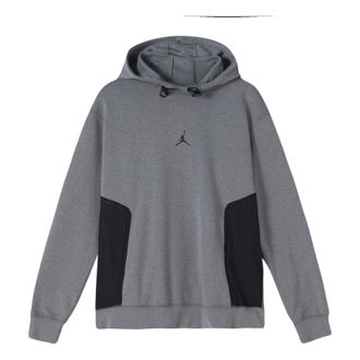 Nike Mens Jordan Casual Sports Logo Pullover Long Sleeves Gray DA9850-091