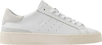D.A.T.E. Sonica - Heren - Sneakers - Wit - 43 EU - Katoen - Schoenen