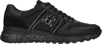 Premiata Lander - Heren - Schoenen - Zwart - Maat: 43 EU Leer