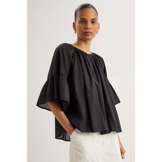 Merlette Parsons Top in Black at Nordstrom, Size Xx-Small