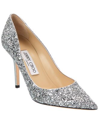 Jimmy Choo London Agnes Glitter Pump