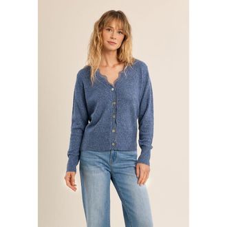 Molly Bracken Vest met lange mouwen en V-hals