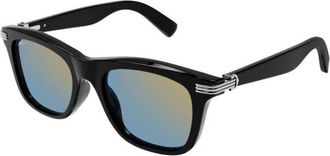 Cartier Zonnebril - Heren - Accessoires - Zwart - Maat: 53 MM Nylon