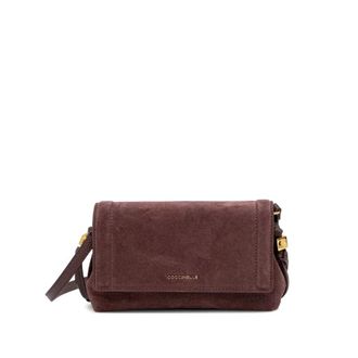 Coccinelle Thess Mini Tas - Dames - Tassen - Rood - Maat: ONE Size Leer