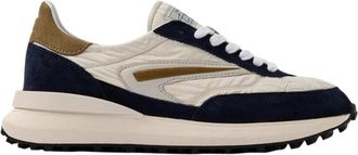 D.A.T.E. Athleta Sneakers - Heren - Sneakers - Veelkleurig - 42 EU - Leer - Schoenen