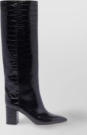 PARIS TEXAS embossed leather ankle boots