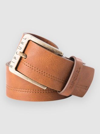 Rip Curl Double Stitch Pu Cintur&oacute;n marr&oacute;n