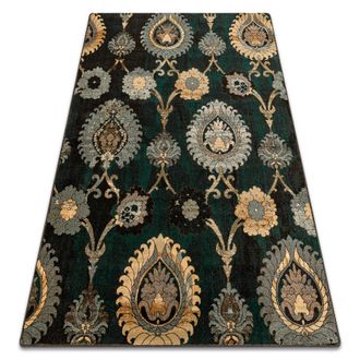 RugsX Rugsx - Alfombra De Lana Polonia Olivo Ornamento Patyna Verde Green 300x400 Cm