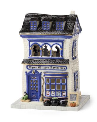 Lenox Vintage Halloween Apothecary Potion Shop Light-Up Figurine