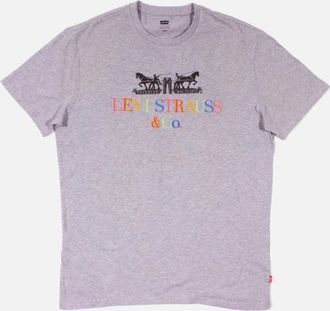 Levi's Mens Levis Mens Grey Varsity 90s T-Shirt - Size: 36