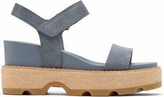 Sorel Womens Joanie Iv Sandal Wedge In Grey Ash