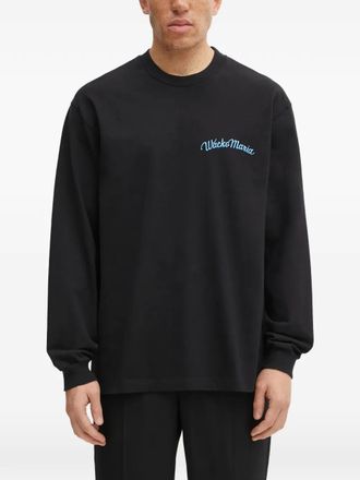 Wacko Maria long-sleeve sweatshirt - Black