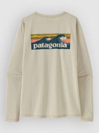 Patagonia Cap Cool Daily - Boardshort Logo Langarm Lycra weiss