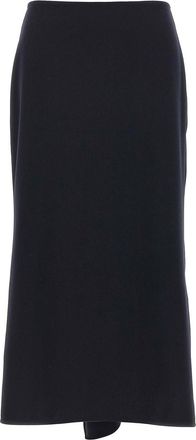 Victoria Beckham Kick Detail Skirt