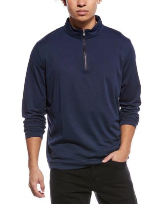 Peter Millar Albatross Pique 1/4-Zip Pullover