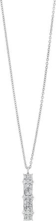 Bony Levy Gatsby 18k Gold Diamond Drop Pendant Necklace in 18K White Gold at Nordstrom Rack, Size 22