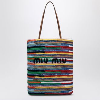 Miu Miu Crochet shopping bag