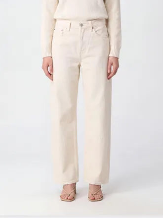 A Gold E Jeans Arc a vita media in denim riciclato a gamba larga