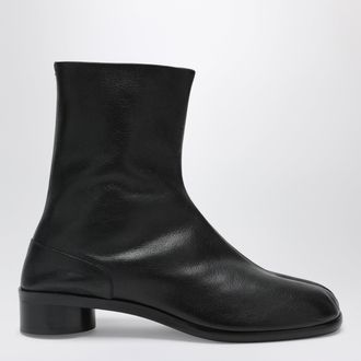 Maison Margiela Stivaletto Tabi in pelle nero