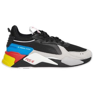 Puma Mens PUMA RS-X - Running Shoes Black/Yellow/Blue Size 10.0