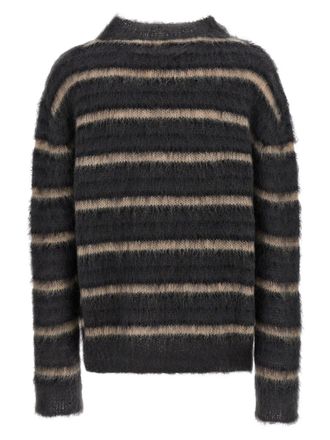 Marni Mens Gray Fabric Cardigan Clothing