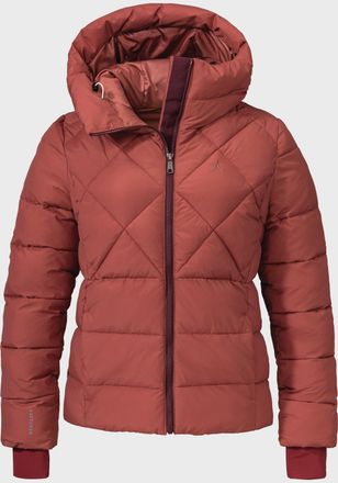 Sch&ouml;ffel Funktionsjacke SCH&Ouml;FFEL Ins Jacket Boston L, Damen, Gr. 34, rot (2635, rot), Oberstoff: 63% Nylon, 37% Baumwolle; Futter: 100% Polyester; Wattierung: 