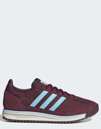 adidas Originals SL 72 RS - Scarpe marroni/blu ghiaccio/gomma-Marrone