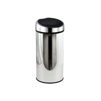MSV Papelera Touch Inox 30l Gris Msv