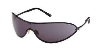 Tom Ford FT1396 BRADY-02 01A Mens Sunglasses Black Size 99