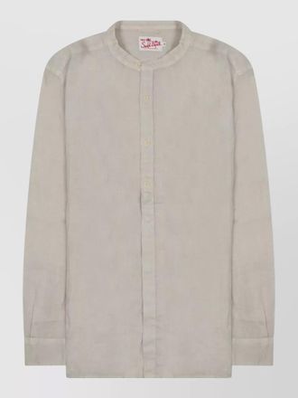 MC2 Saint Barth long sleeve shirt mandarin collar style