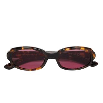 Retro Superfuture Sunglasses, unisex, Brown, Size: 54 MM Esatto Sunglasses