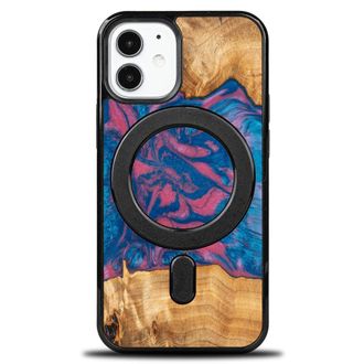 OEM Funda Bewood Unique Para Iphone 12 Mini - Neones - Vegas Con Magsafe