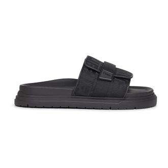 Fendi Sliders, male, Black, 6 UK, Chunky Slides