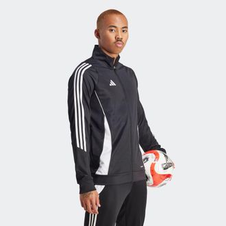 adidas Trainingsjacke ADIDAS PERFORMANCE TIRO 24, Herren, Gr. 3XL, schwarz-weiss (schwarz, wei&szlig;), Obermaterial: 100% Polyester, normal, Jacken Trainingsjacke