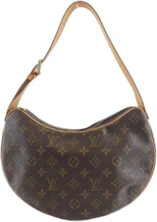 Louis Vuitton Pre-owned Canvas Schoudertas - Dames - Vintage Schoudertas - Bruin - ONE Size - Vintage