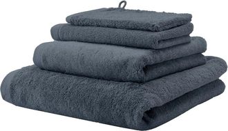 Aquanova Jacquard gewebtes Design Handtuch London Steel - in verschiedenen Grössen