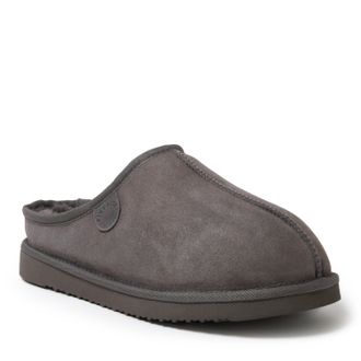 Dearfoams Fireside By Dearfoams Mens Grafton Genuine Shearling Clog