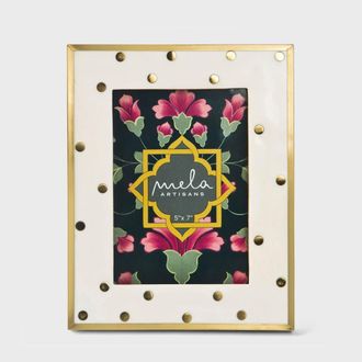 Mela Artisans Sitara Frames in Gold - 4X6 at Nordstrom, Size 4Ft 0In X 6Ft 0In