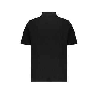 Balmain Mens Black Cotton Polo Shirt