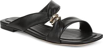 Vince Vilma Two-Strap Sandal in Black at Nordstrom, Size 9.5