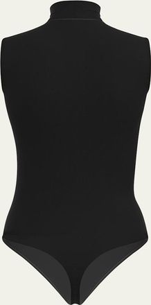 Wolford Sleeveless Mock-Neck String Bodysuit