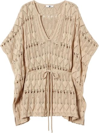 Twin-Set crochet cover-up - Neutrals