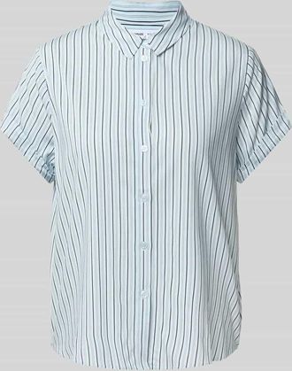 Sams&oslash;e & Sams&oslash;e Regular Fit Bluse mit Kentkragen Modell MAJAN in Hellblau, Gr&ouml;&szlig;e XS