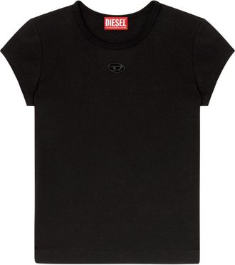 Diesel Baumwoll-T-Shirt mit Diesel-Logo