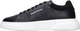 Valentino Leren Sneakers - Heren - Sneakers - Zwart - 42 EU - Leer - Schoenen